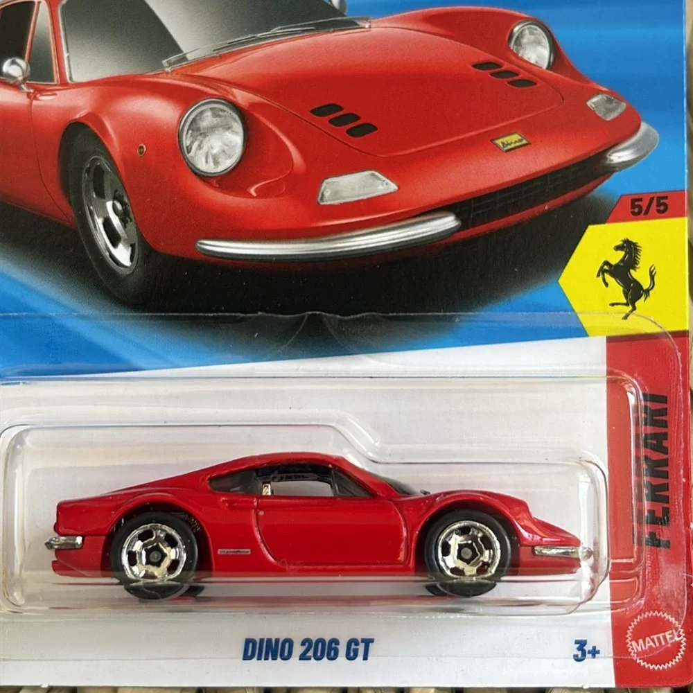 Hot Wheels Ferrari Dino 206 GT Red DieCast Car Hotwheels 2026 🆕
